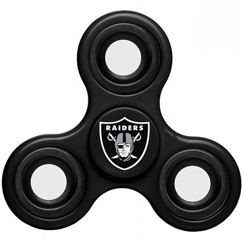 NFL Oakland Raiders 3 Way Fidget Spinner C2